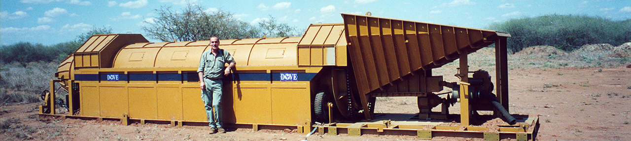 Mr Fillip Sharifi in the mine