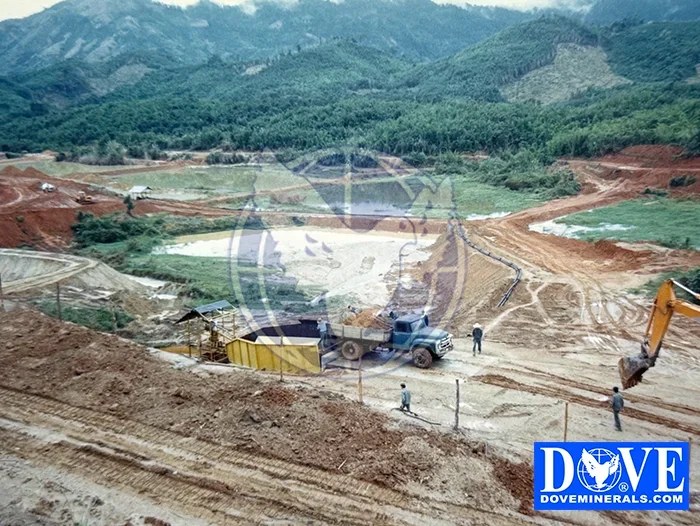 DOVE Vietnam mining operation DOVE Vietnam mining operation