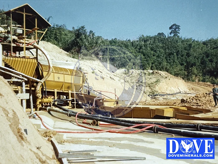 DOVE processing plant, Central Vietnam ruby mining DOVE Central Vietnam ruby mining, DOVE 150 TPHprocessing plant