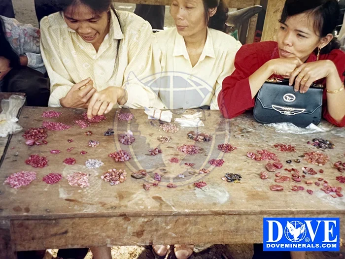 Vietnam ruby production Vietnam ruby production