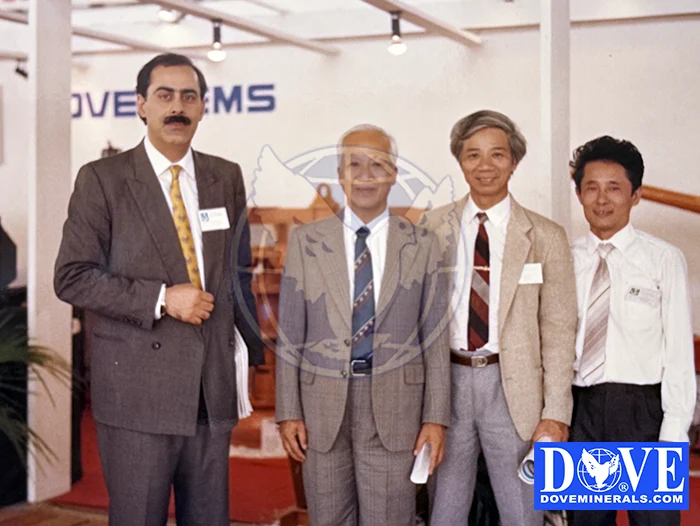 DOVE Gems at Vietnam exhibition 1993 DOVE Gems at Vietnam exhibition 1993