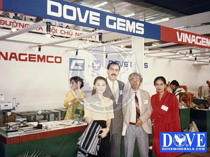 DOVE Gems at Vietnam exhibition 1993  DOVE Gems at Vietnam exhibition 1993