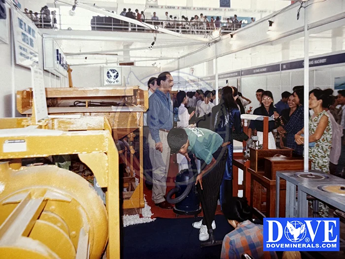 DOVE Gems at Vietnam exhibition 1993 DOVE Gems at Vietnam exhibition 1993
