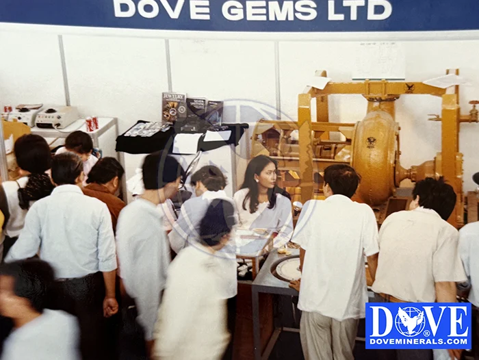 DOVE Gems at Vietnam exhibition 1993 DOVE Gems at Vietnam exhibition 1993