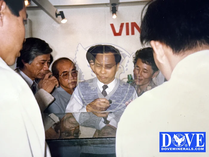 DOVE Gems at Vietnam exhibition 1993 DOVE Gems at Vietnam exhibition 1993