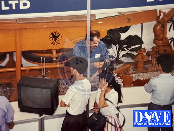 DOVE Gems at Vietnam exhibition 1993 DOVE Gems at Vietnam exhibition 1993