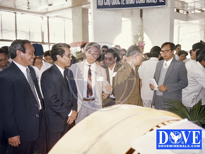 DOVE Gems at Vietnam exhibition 1993 DOVE Gems at Vietnam exhibition 1993