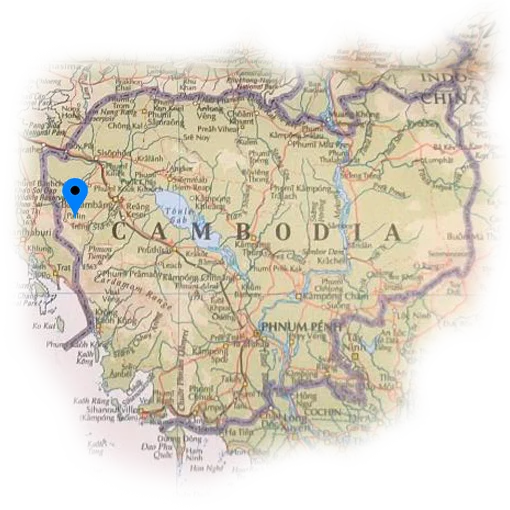 Cambodia map