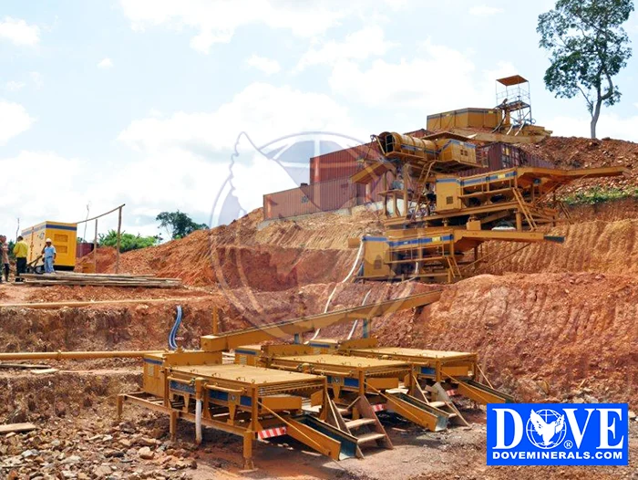 DOVE processing plant in Ghana