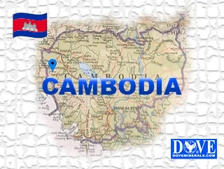 DOVE MINERALS MAP CAMBODIA MAP
