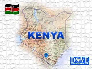 DOVE MINERALS MAP KENYA MAP