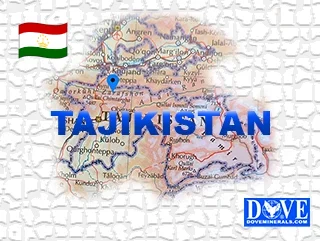 DOVE MINERALS MAP TAJIKISTAN 