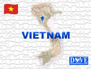 DOVE MINERALS MAP VIETNAM MAP