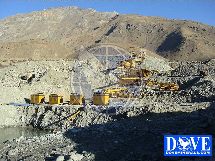 DOVE gold processing plant in Tajikistan