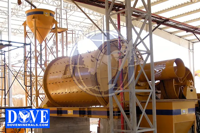 GOLDROCKMINER hard rock gold processing plant